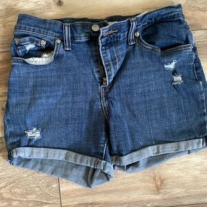 Levi midi shorts